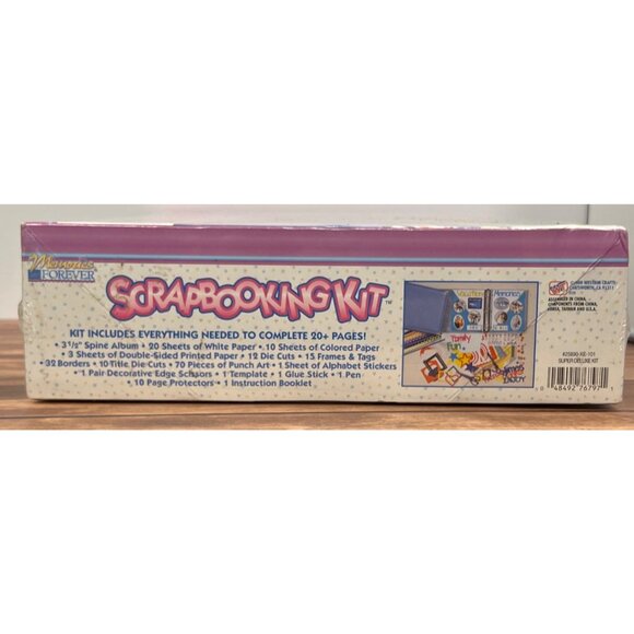 NIP Memories Forever LARGE Scrapbooking Kit 8.5 x 11 25890-XE-101 - Picture 3 of 4